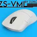 ZS-VML, Chuột Không Dây Đối Xứng In 3D Cảm Hứng Razer Viper Mini Cho G305 - Thumbnail 1