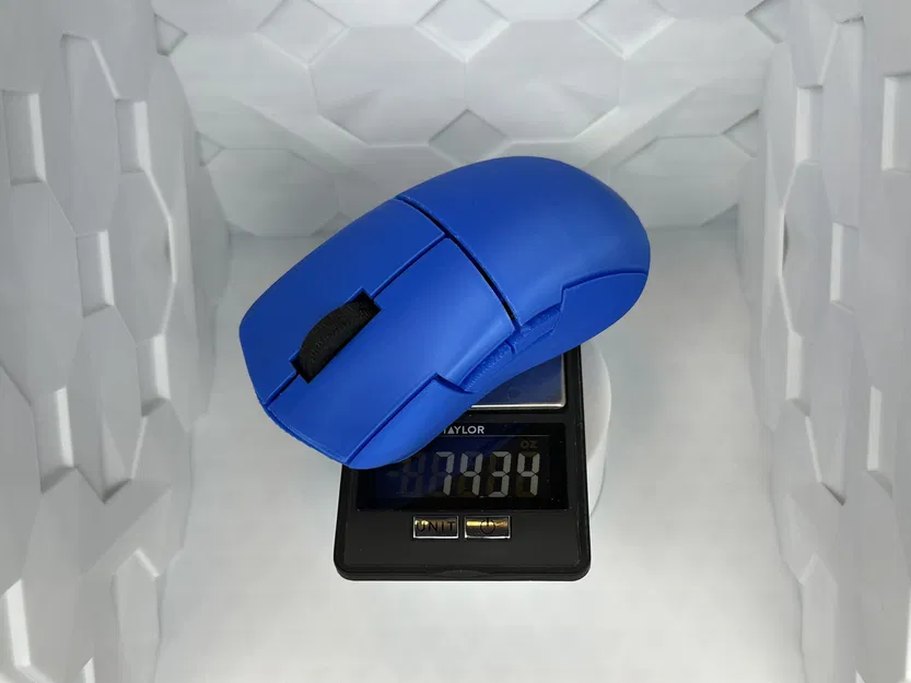 ZS-VML, Chuột Không Dây Đối Xứng In 3D Cảm Hứng Razer Viper Mini Cho G305 - Image 4