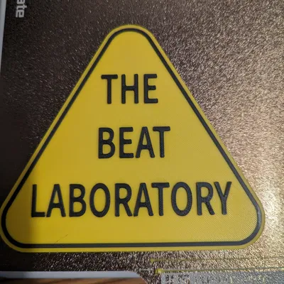 Biển Báo The Beat Laboratory