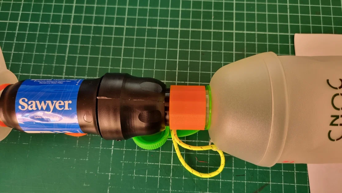 Khớp Nối Adapter Lọc Nước Sawyer Squeeze Cho Đi Bộ - Image 1