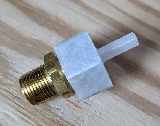 Đầu Nối Vòi Vườn Răng Nam Sang Loại Có Gai 5/16 inch (8mm) - Image 1