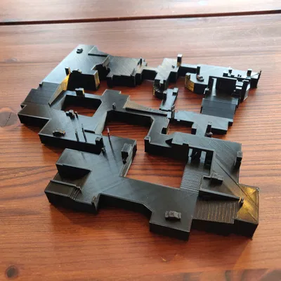 Bản đồ bề mặt CS:GO Dust 2