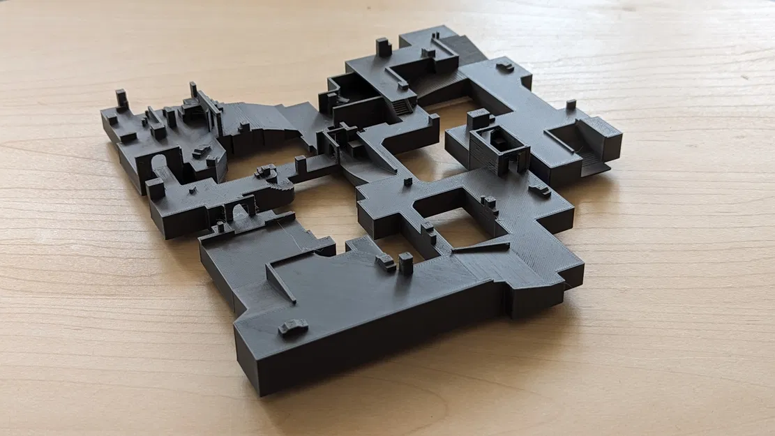 Tranh tường bản đồ CS:GO/CS2 Dust 2 (de_dust2) - Image 1