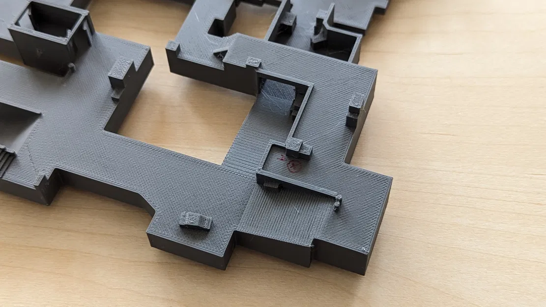 Tranh tường bản đồ CS:GO/CS2 Dust 2 (de_dust2) - Image 2