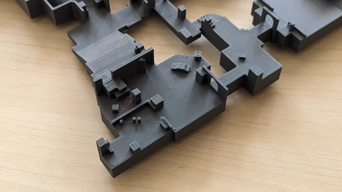 Tranh tường bản đồ CS:GO/CS2 Dust 2 (de_dust2) - Image 3