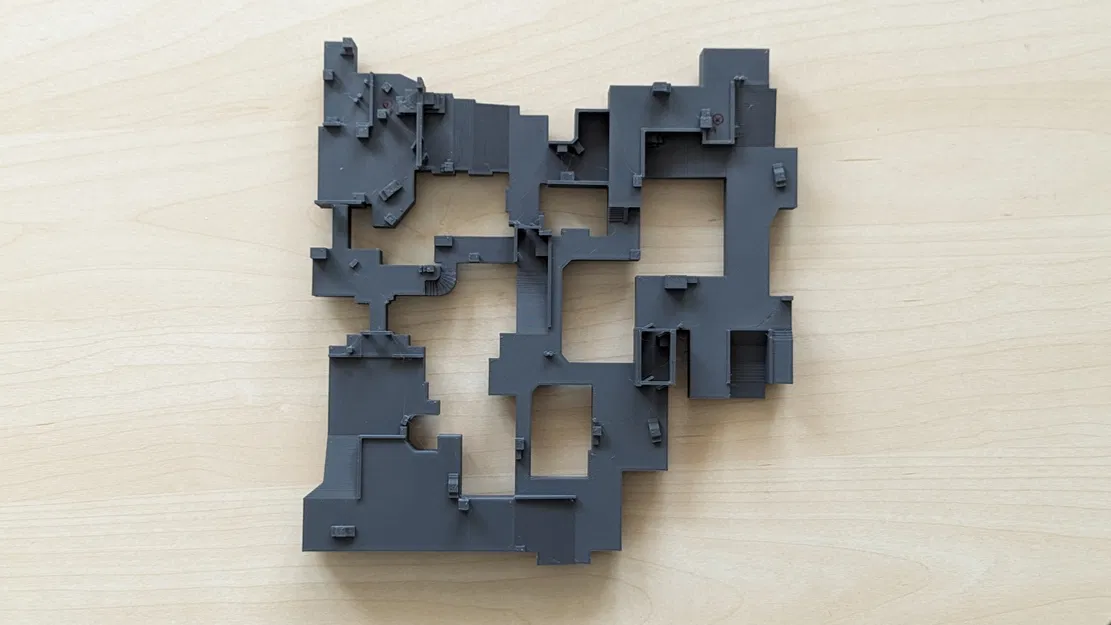 Tranh tường bản đồ CS:GO/CS2 Dust 2 (de_dust2) - Image 4