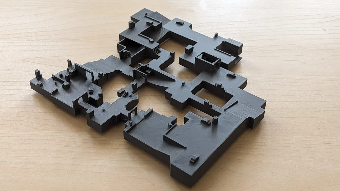 Tranh tường bản đồ CS:GO/CS2 Dust 2 (de_dust2) - Image 5