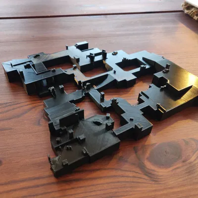 Bản đồ bề mặt CS:GO Dust 2