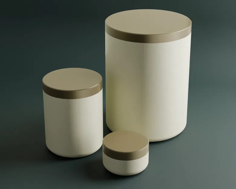 Lọ đựng có nắp ren, nhiều kích cỡ - Image 3