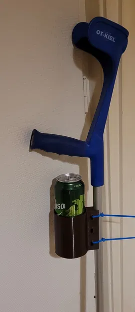 Giá đỡ lon gắn trên nạng - Image 1