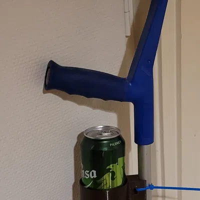 Giá đỡ lon gắn trên nạng