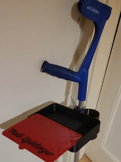 Khay có nắp gắn trên nạng - Image 1