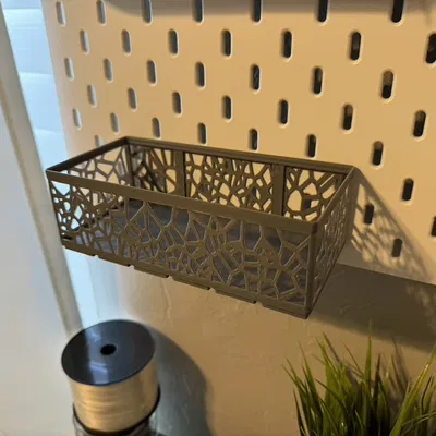 Chế lại Bin Gridfinity Voronoi cho Bảng Ghim IKEA Skadis