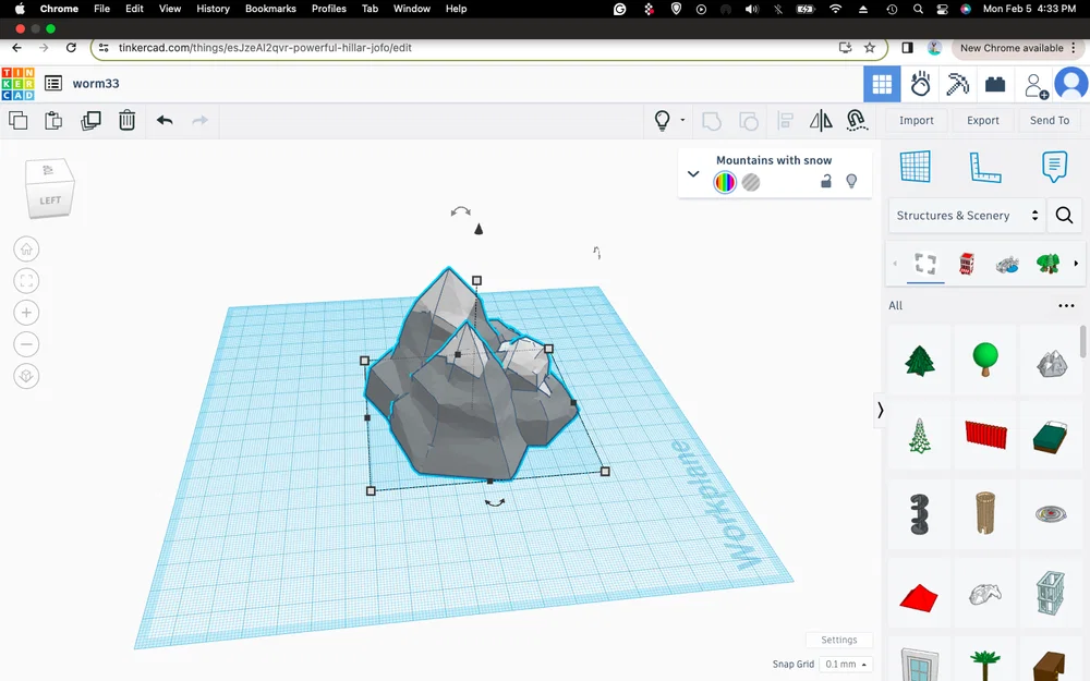 Mô hình núi cho bể cá - Image 1