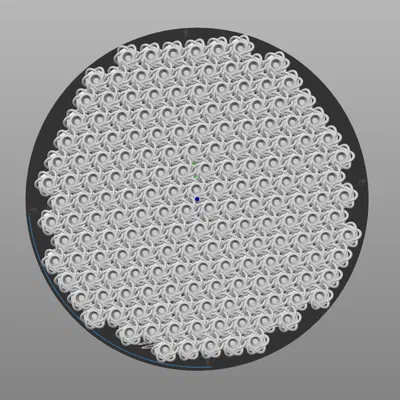 NASA Fabric 200 Lót Bàn Tròn