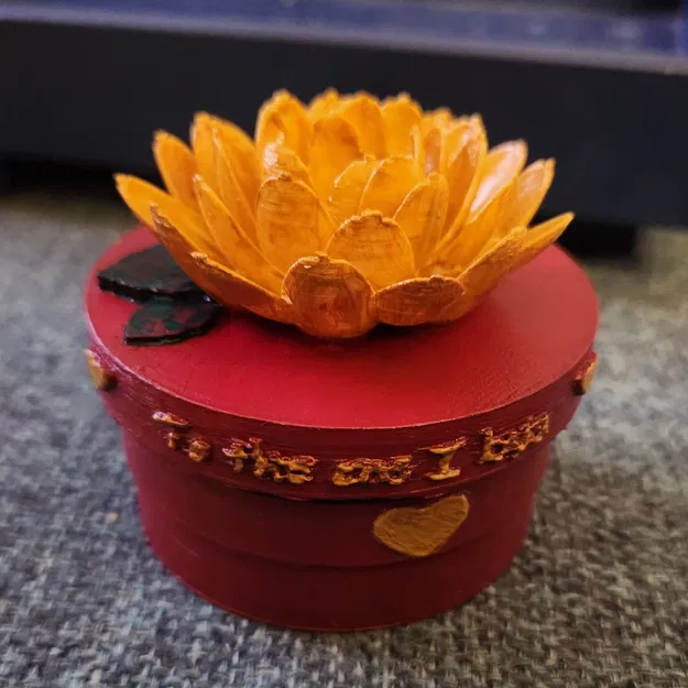 Hộp quà Valentine, hộp hoa hồng đựng trang sức - Image 7