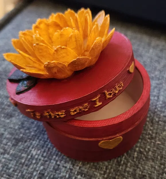 Hộp quà Valentine, hộp hoa hồng đựng trang sức - Image 8