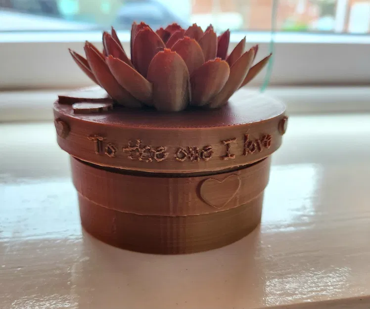 Hộp quà Valentine, hộp hoa hồng đựng trang sức - Image 9