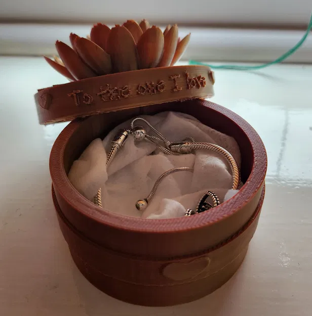 Hộp quà Valentine, hộp hoa hồng đựng trang sức - Image 10