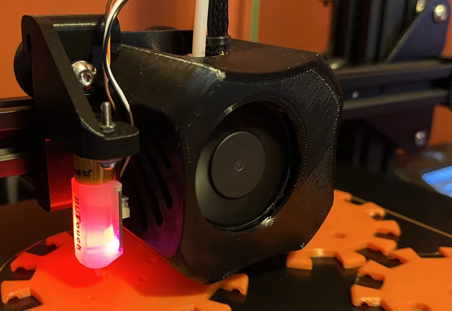 Tấm Chắn Quạt Ender 3 V2 Êm Hơn - Image 2