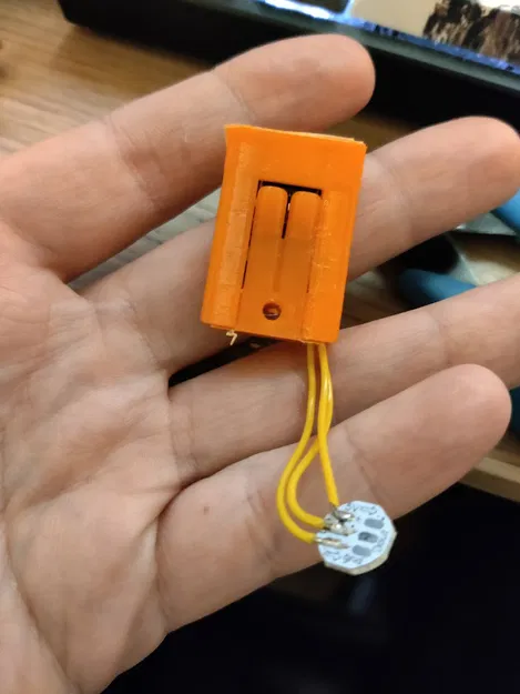 Hộp ESP32-C3 Supermini - Hộp đơn giản có nút bấm - Image 1