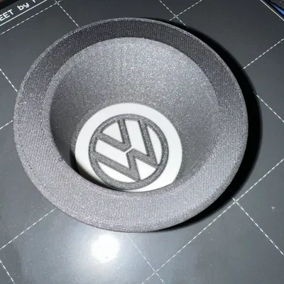 Giá đỡ cốc VW Golf 7 có logo xe