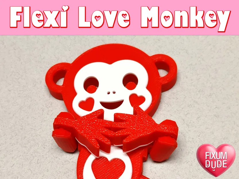 Khỉ Tình Yêu Co Giãn (Flexi Love Monkey) - Image 2