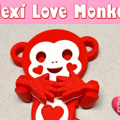 Khỉ Tình Yêu Co Giãn (Flexi Love Monkey)