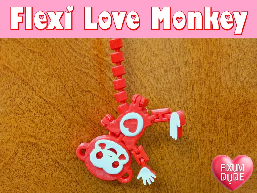 Khỉ Tình Yêu Co Giãn (Flexi Love Monkey) - Image 3