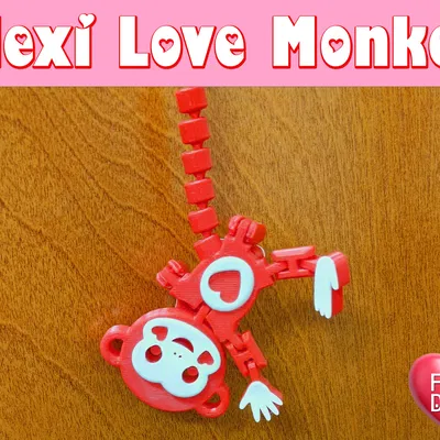 Khỉ Tình Yêu Co Giãn (Flexi Love Monkey)