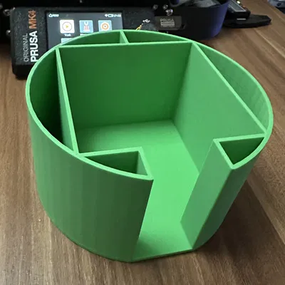 Hộp đựng giấy ghi chú kèm chỗ cắm bút