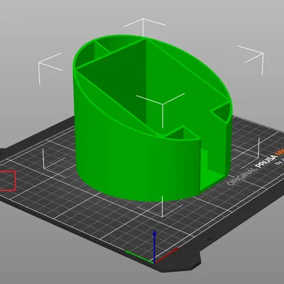 Hộp đựng giấy ghi chú kèm chỗ cắm bút