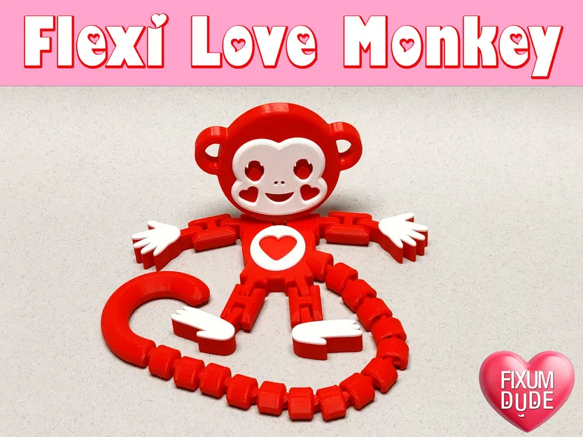 Khỉ Tình Yêu Co Giãn (Flexi Love Monkey) - Image 4