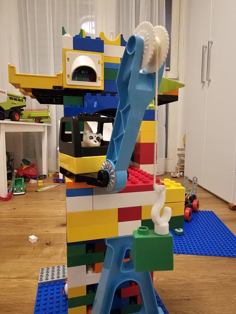 Trống và Móc LEGO Duplo Cho Cần Cẩu - Image 1