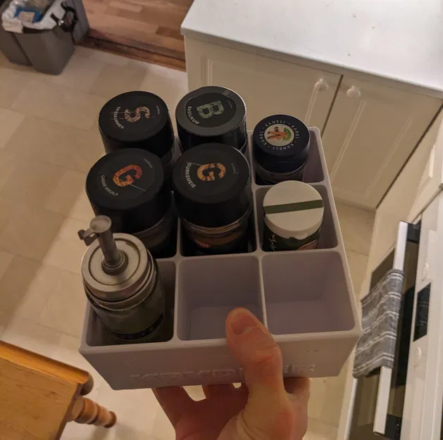 Hộp Sắp Xếp Gia Vị 3x3 Ø50 mm - Image 2