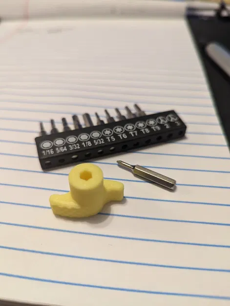 Giá Đựng Mũi Vít CC_Vân Xoắn_Chế Lại_Vừa Vít Nhỏ - Image 2