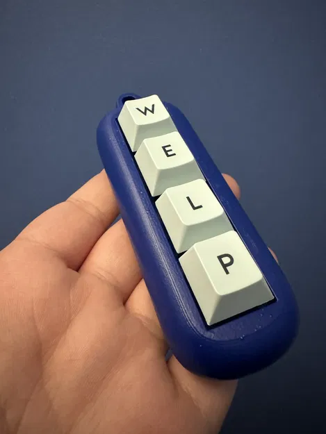 Móc Khóa Keyboard Fidget Switch Tester - Image 3