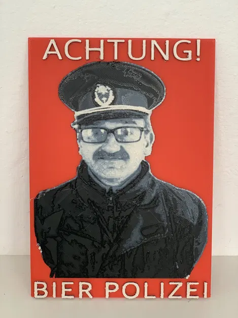 Biển Báo "Bier Polizei" - Image 1