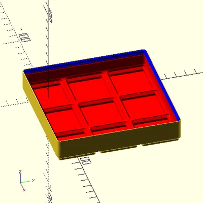 Mô hình Gridfinity bằng OpenSCAD
