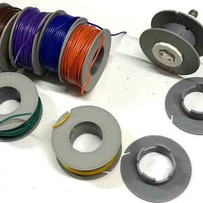 Cuộn Dây và Hộp Đựng Dây (ví dụ: 26 AWG)