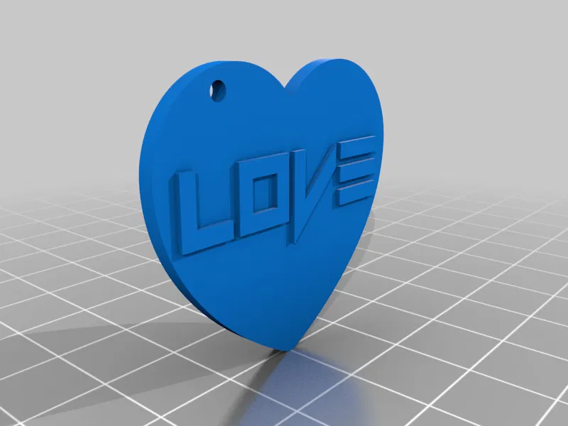 Móc Khóa, Bông Tai, Mặt Dây Chuyền Trái Tim Tình Yêu - Image 2