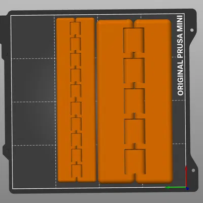 Bản lề dài có thể đảo chiều