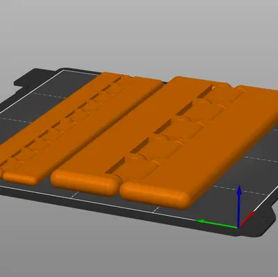 Bản lề dài có thể đảo chiều