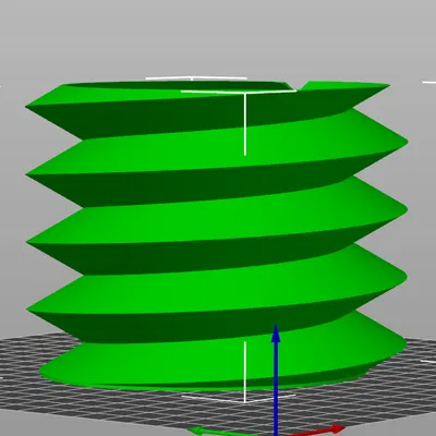 Lọ Hoa Xoắn Ốc (Chậu Hoa)