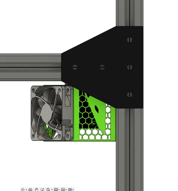 Giá đỡ quạt tản nhiệt RatRig V-Core 3.1 cho motor X-Y - Image 1