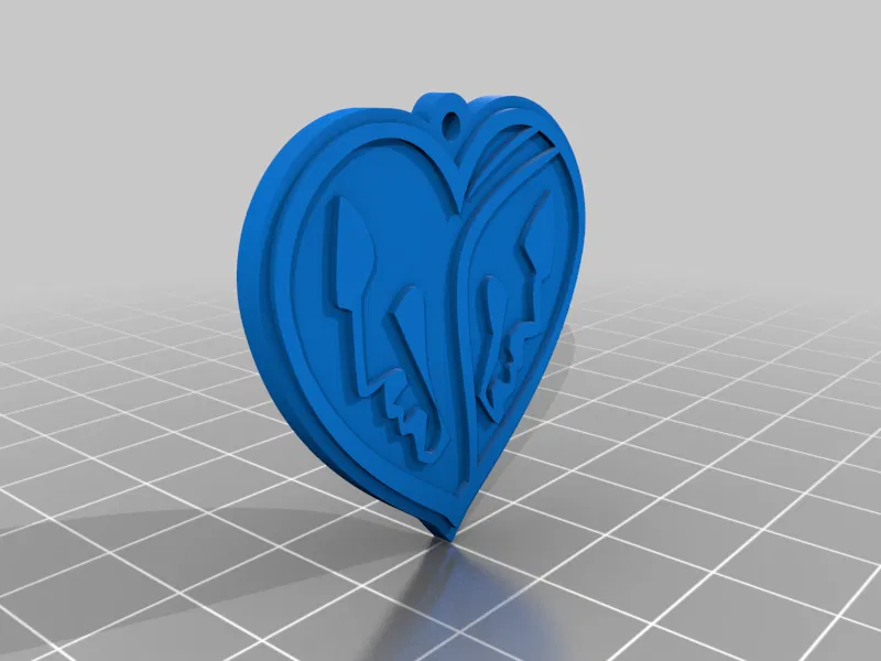 Móc Khóa Hoa Tai "Love Faces" - Image 2