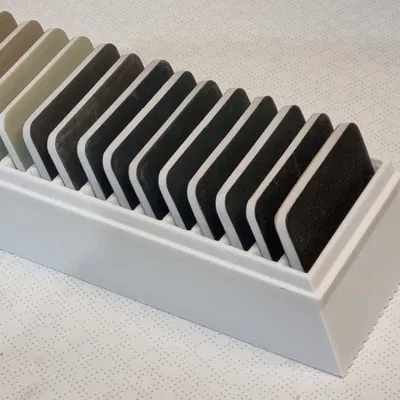 Hộp micromesh để hong khô và cất giữ 15 miếng