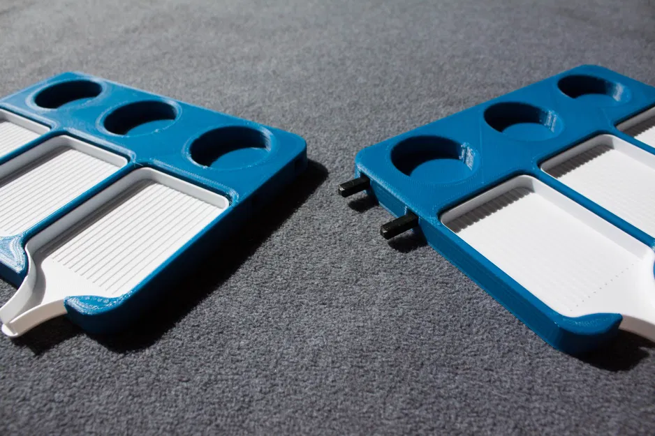 Khay và Hộp Đựng Tranh Đính Đá - Image 2