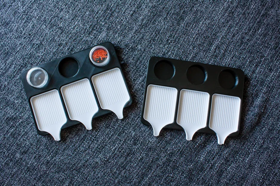 Khay và Hộp Đựng Tranh Đính Đá - Image 5