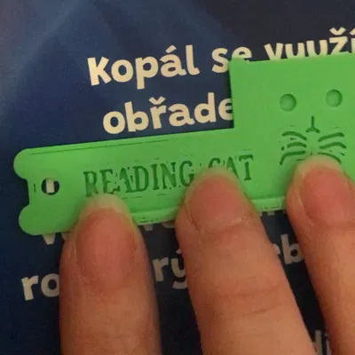 Mèo Đọc Sách - Dụng cụ hỗ trợ đọc cho trẻ tự kỷ hoặc ADHD